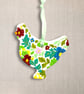 Chicken hanging decoration 