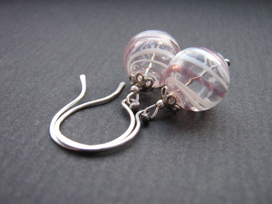 'Candy Stripe' Bubble Earrings