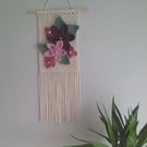 Floral Macrame Wall Hanging