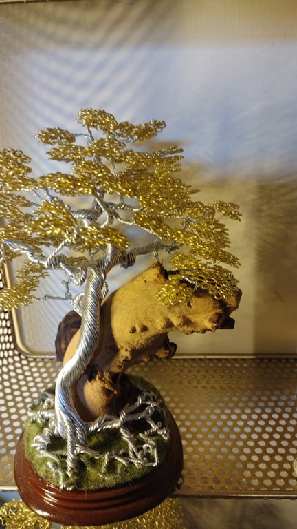The age old wire bonsai tree 