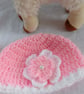 New Born Baby Girl Crochet Blanket Cardigan Hat Gift Set - Image 3
