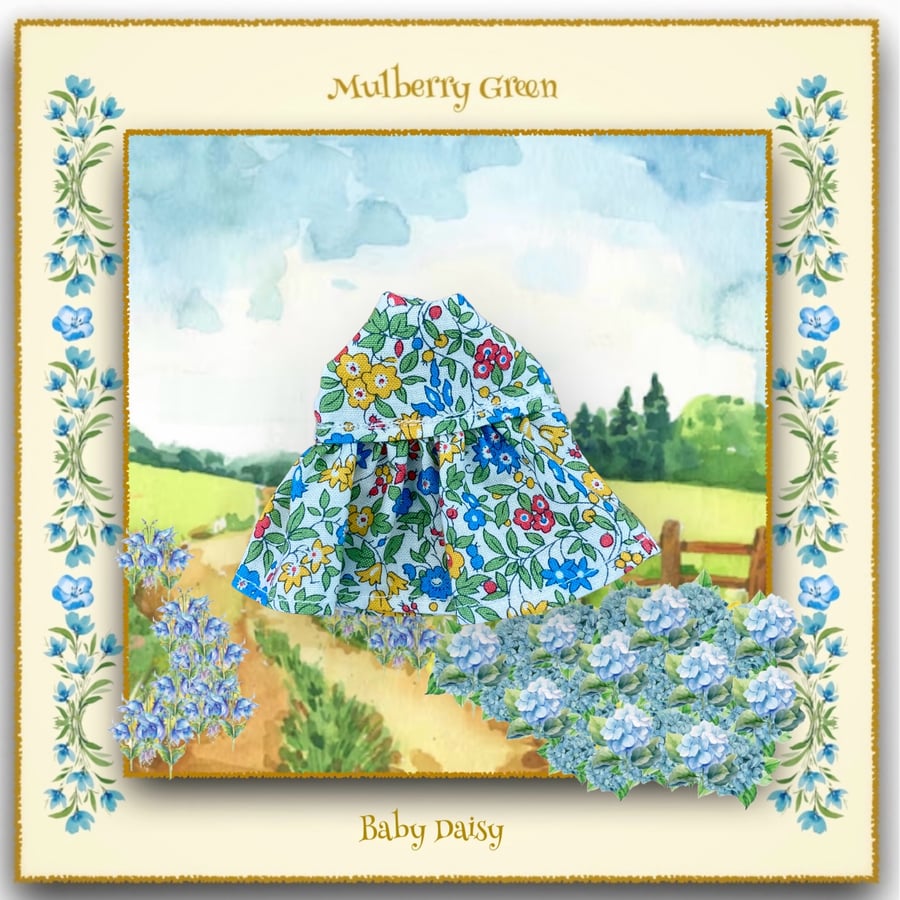 Liberty Cottage Garden Dress for Baby Daisy 