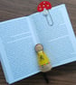 Toadstool giant paperclip bookmark