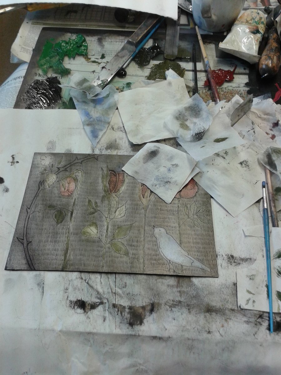 Attic: Printmaking and illustration