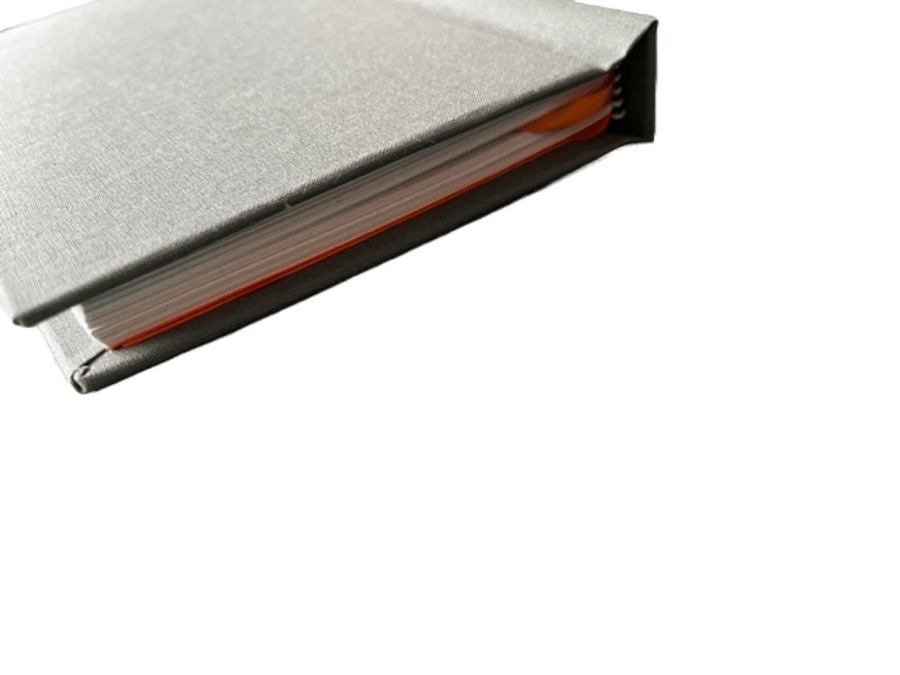 Hand bound eco-friendly A6 notebook