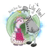 Ducks from the Lily Pond