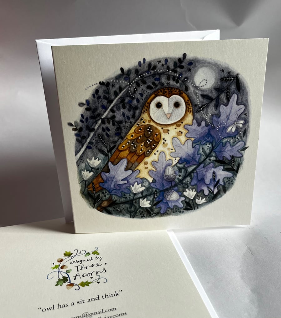 Owl has a Sit and Think