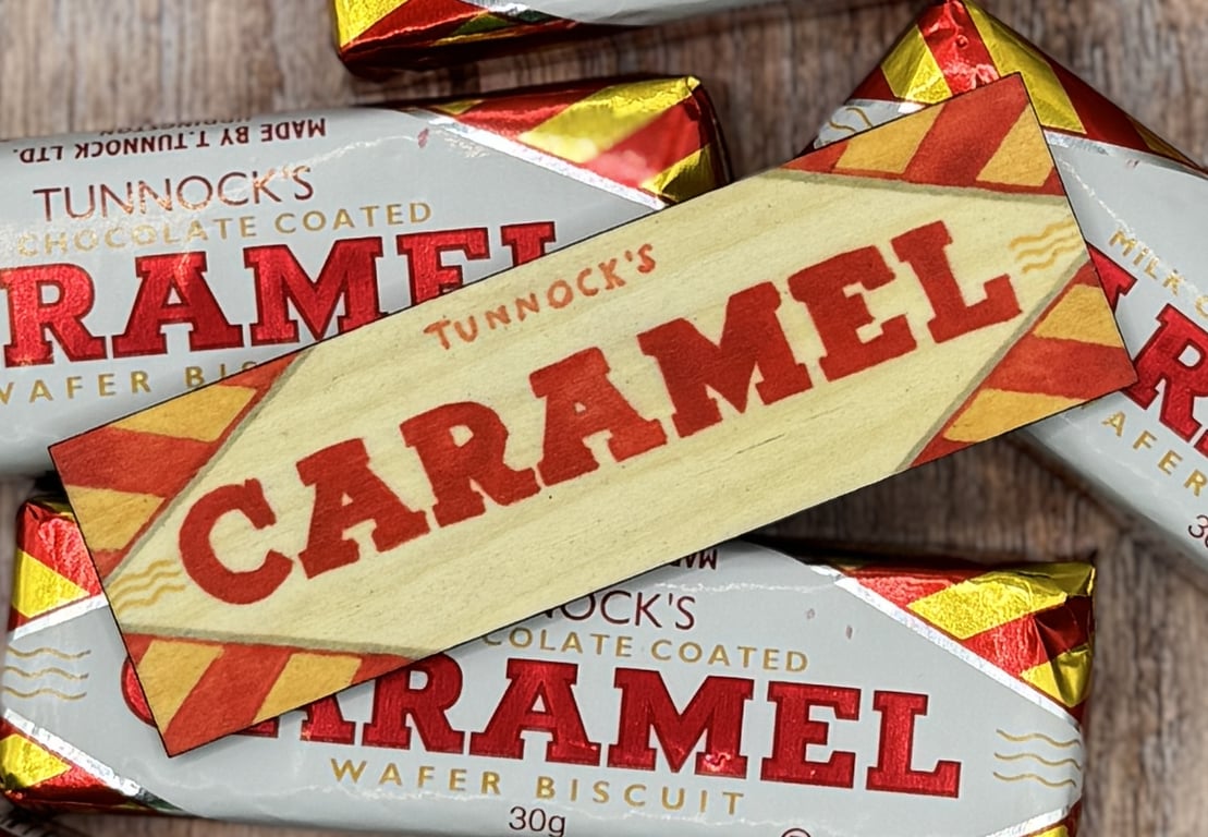 Caramel Wooden Magnet - Maple Ply