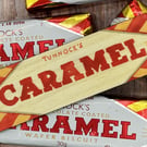 Caramel Wooden Magnet - Maple Ply