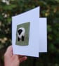 Sheep needle felt wool card, Easter card, birthday card, get well card - Image 3
