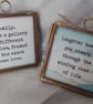 Miniature Gold Framed Art Prints - Image 5