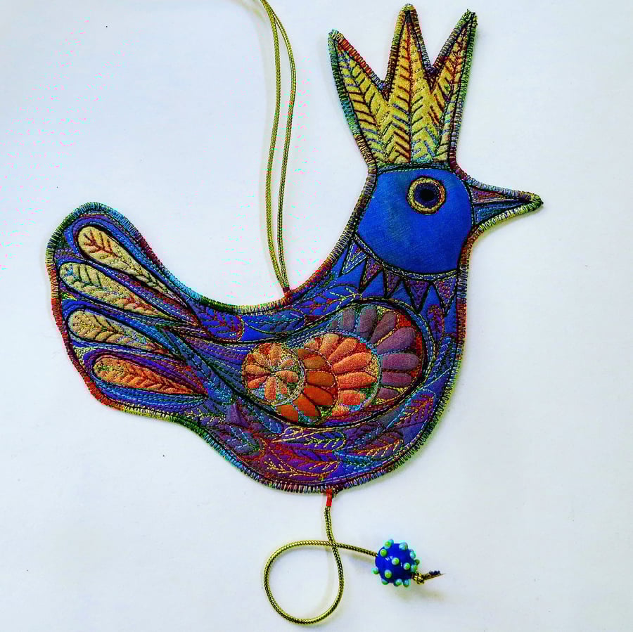 Festive Bird Hanging Decoration
