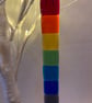 Fused Glass Rainbow  Strip - Image 2