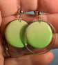  Circle Hoop Gradient Drop Earrings - Image 2