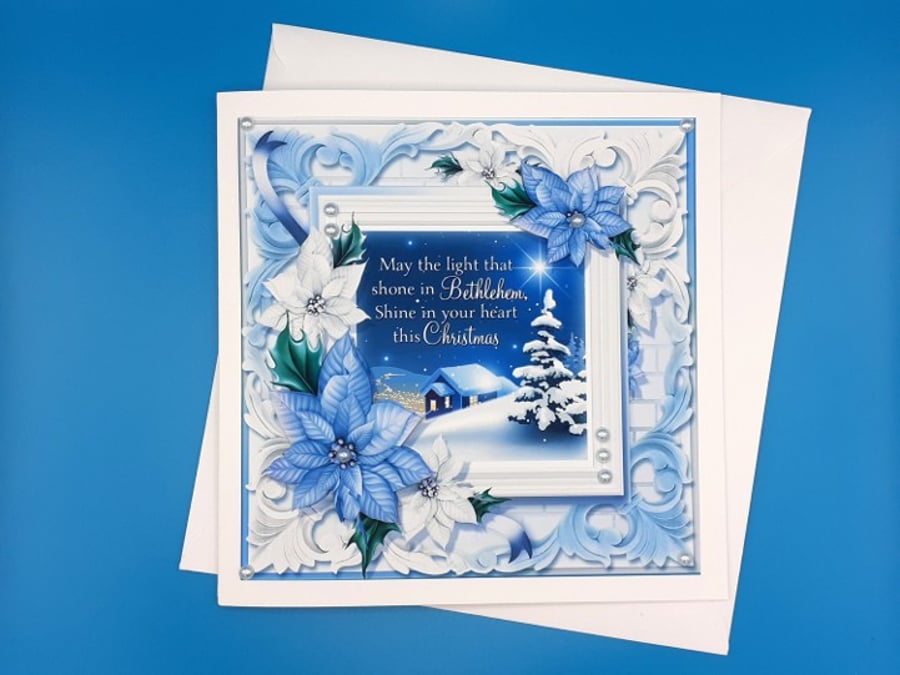 Religious Christmas Card, Parents, Wife, Husband, Sister, Brother