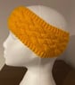 Cable knit headband earwarmer  - Image 2