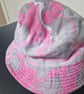 Reversible bucket hat pink red - Image 4