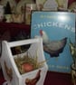 Wooden Egg Storage Box Made Using Emma Bridgewater Chicken Design Country Living - Image 8
