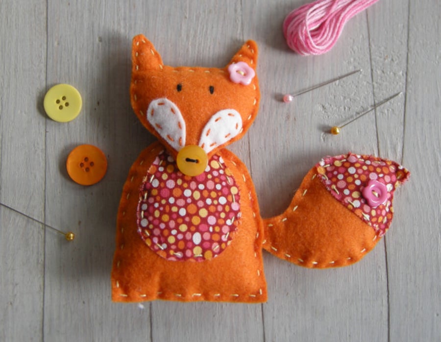 Fox craft kit Folksy