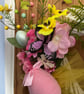 Heart Easter wicker wreath - Image 5