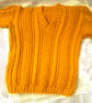 Hand Knitted V Neck Cabled Child's Jumper, Birthday Gift, Children's Clothes - Image 6