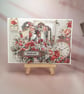 Handmade Vintage Style Greeting Card (45) C6 Size - Image 1