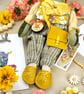 Claude, A Tiny Grumpy Frog Doll - Image 2
