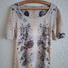 eco print t-shirt