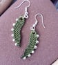 Macrame Angel Wing Earrings  - Image 4
