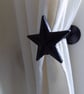 Curtain Hold Backs............................. Hand Crafted..Free Fitting Kit.