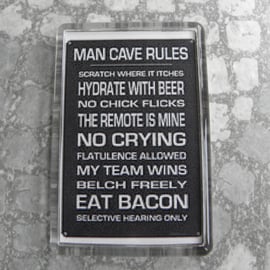 Man Cave Magnet