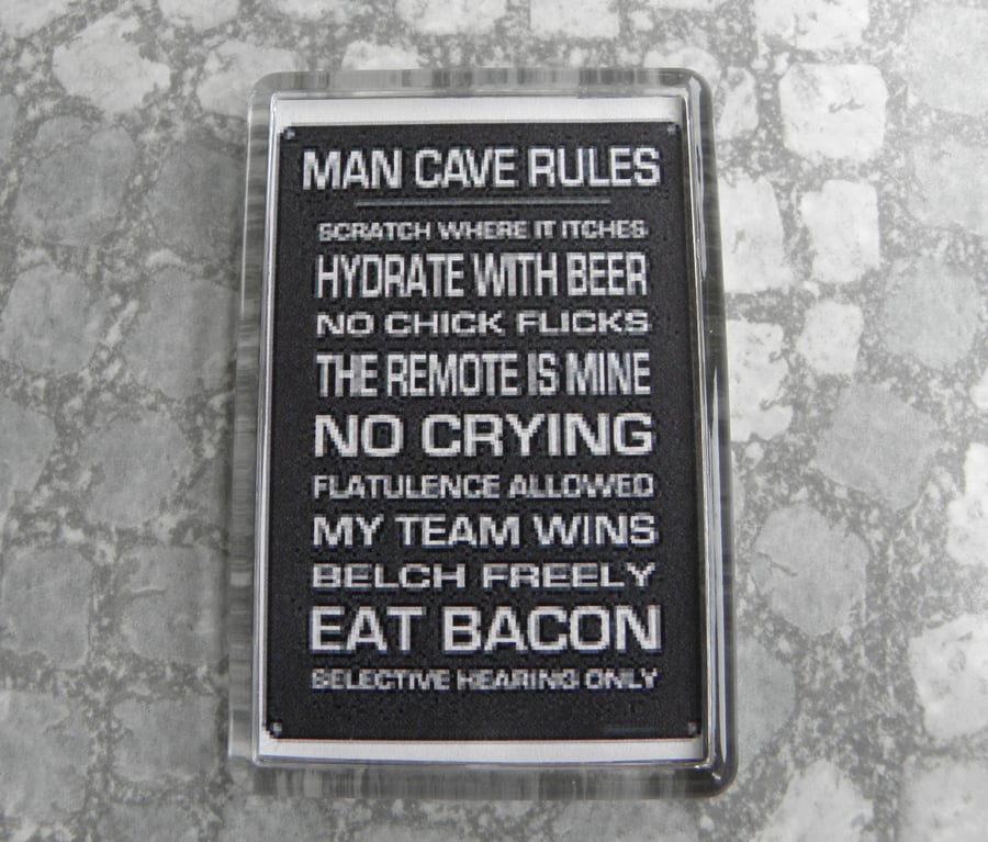 Man Cave Magnet