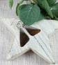 Earrings, Sterling Silver and Copper Long Triangle Dropper Earrings - Image 6