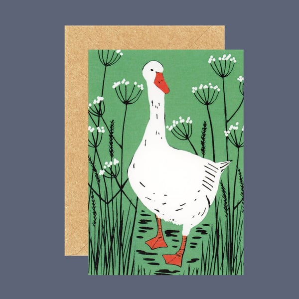 Bird Card, Goose Card, Blank Card 