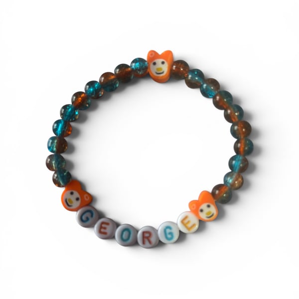 Children's personalised bracelet 