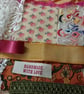 Silk and Sari Slow Stitching kit - upcycled and zero waste materials  - Image 4
