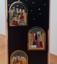 Peace on Earth handmade Christmas Card - The Miracle of Christmas