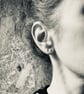 Curated Mixed Metal Mini Stud Set – 4 Unique Earrings - Image 5