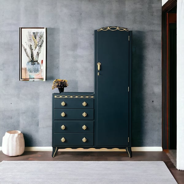 Unique Harris Lebus Wardrobe with Chest of Drawers Combo