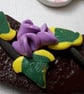 Easter Spring Rabbit Floral Wreath (L) - Image 3