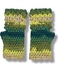 Crocheted Fingerless Dragon Scale Gloves - Image 1