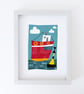 Fishing Boat, Giclee print