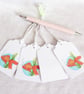 Goldfish Gift Tags - set of 4 tags - Image 2