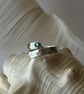 Silver Wrap Ring With Emerald - Image 4