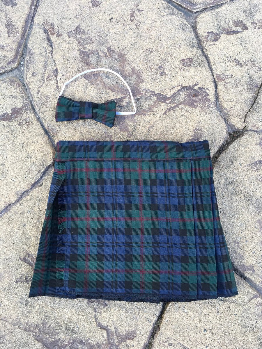 Baird Tartan Kilt and Bow Tie for babies , children