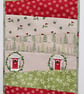Christmas table runner with postbox and robin - Image 6