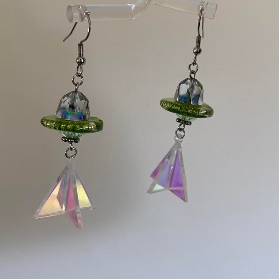 UFO - Beam Earrings