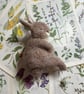 Felted Rabbit - Needle Felted Rabbit - Needle Felted Bunny  - Image 1