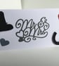 wedding card. Mr and Mrs. Wedding day card. Ref 017.  - Image 3