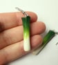 Welsh leek earrings - Image 4